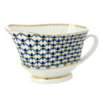 Lomonosov Imperial Porcelain Gravy Boat Cobalt Net 400 Ml