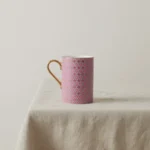Lomonosov Imperial Bone China Porcelain Coffee Mug Idyll Pink 400 Ml
