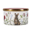 Lomonosov Imperial Bone China Porcelain Treasure Jewelry Box Rabbit Alice Garden
