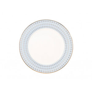 LOMONOSOV IMPERIAL PORCELAIN DINNER PLATE AZURE v.2 SMOOTH 27 cm