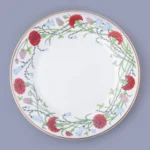 LOMONOSOV IMPERIAL BONE CHINA PORCELAIN DINNER PLATE 27CM RABBIT ALICE GARDEN