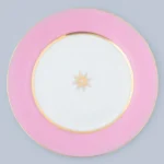 Lomonosov Imperial Porcelain Dinner Plate  IDYLL PINK 20 Cm