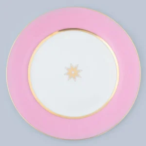 Lomonosov Imperial Porcelain Dinner Plate  IDYLL PINK 20 Cm