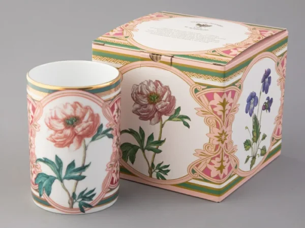 Lomonosov Porcelain Gift Set Mug Peony 400ml