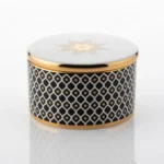 Lomonosov Imperial Bone China Porcelain Treasure Jewelry Box NERO