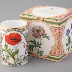 Lomonosov Porcelain Gift Set Mug Poppy 400ml