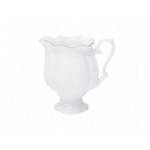 LOMONOSOV IMPERIAL PORCELAIN CREAMER MILK JAR GOLDEN EDGE 320 ml