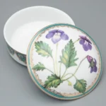Lomonosov Porcelain Jewelry box Violet