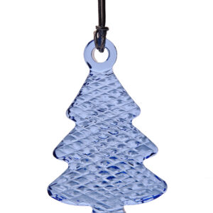 Goos Crystal Festive Decor Collection "Christmas tree" (cornflower) 10cm