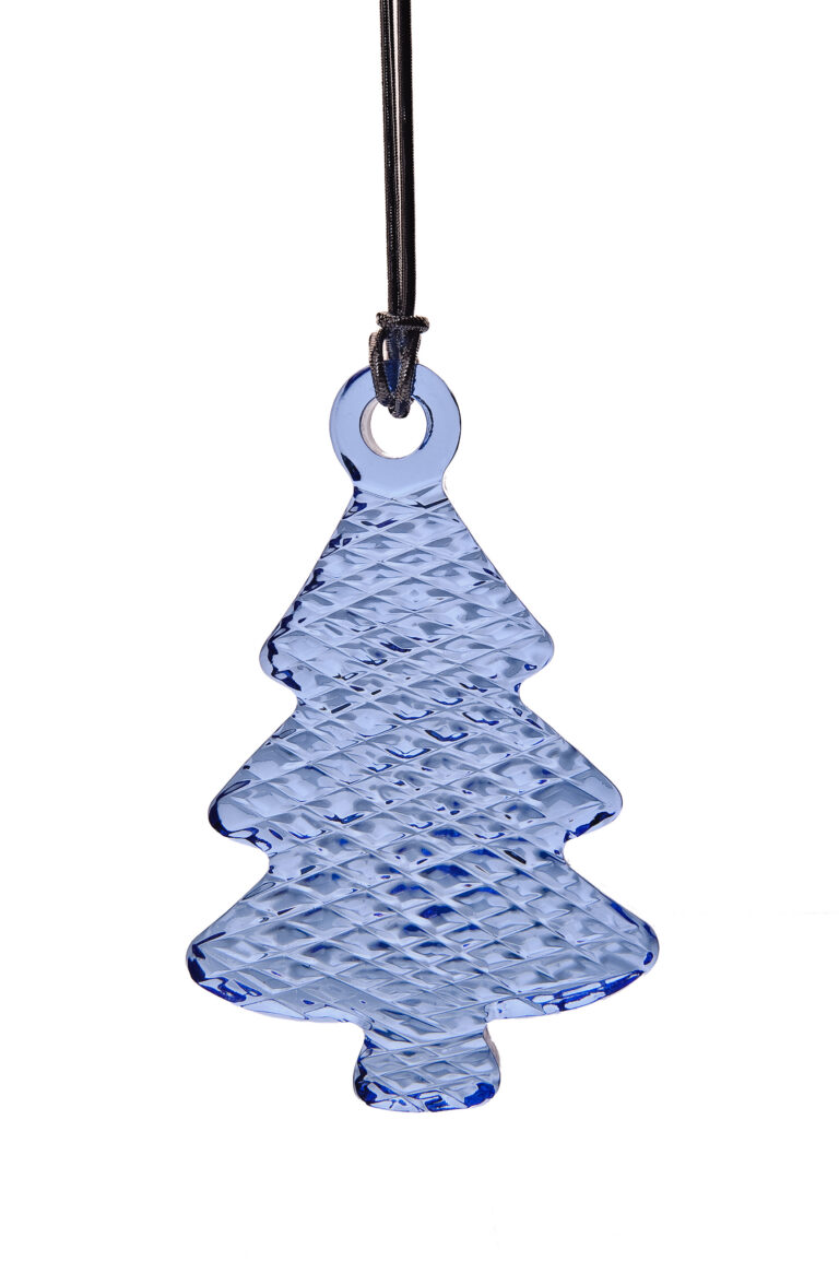 Goos Crystal Festive Decor Collection "Christmas tree" (cornflower) 10cm