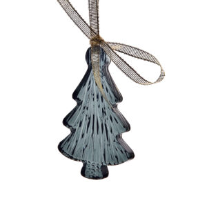 Goos Crystal Festive Decor Collection "Christmas tree" (graphite) 10cm
