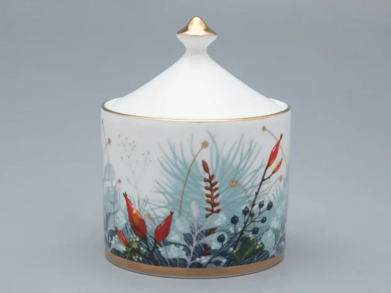 Lomonosov Porcelain Sugar Bowl Kalenda