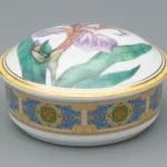 Lomonosov Porcelain Jewelry box Delicate Iris