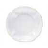 LOMONOSOV IMPERIAL PORCELAIN COOKIE DISH NATASHA GOLDEN EDGE