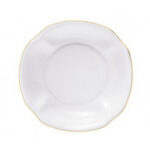 LOMONOSOV IMPERIAL PORCELAIN COOKIE DISH NATASHA GOLDEN EDGE