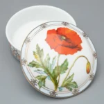 Lomonosov Porcelain Jewelry box Poppy