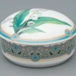 Lomonosov Porcelain Jewelry box Lily of the valley