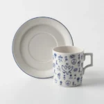 Lomonosov Porcelain cup with saucer Logo 2 220ml