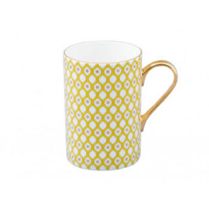 Lomonosov Imperial Bone China Porcelain Mug Idyll Sunny Yellow 1 400 Ml