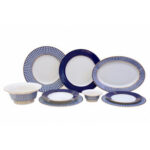 Lomonosov Porcelain Dinner Set Classic of Petersburg  23 Pieces