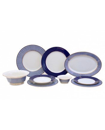 Lomonosov Porcelain Dinner Set Classic of Petersburg  23 Pieces