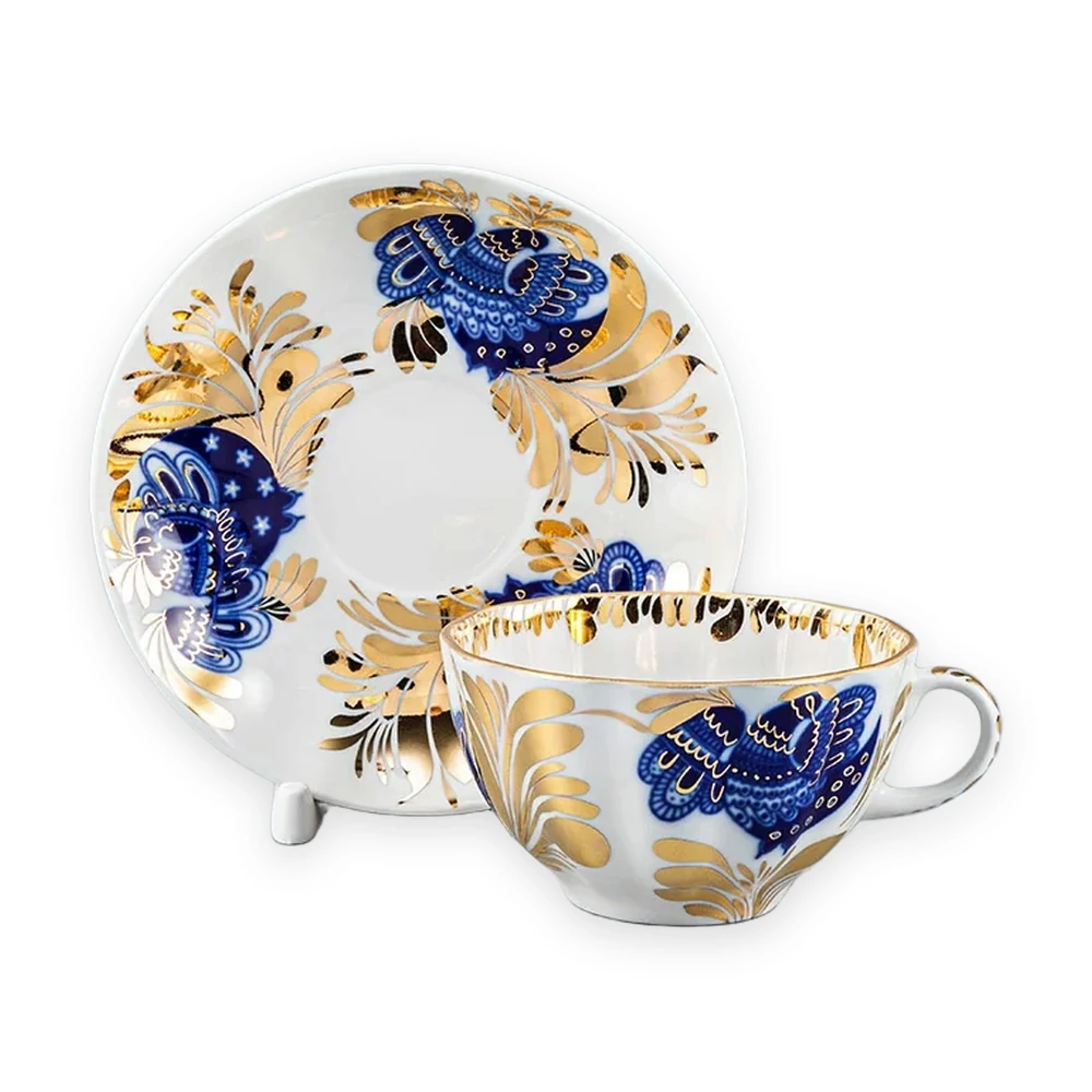 Golden Garden cup & saucer, Tulip, 250 ml