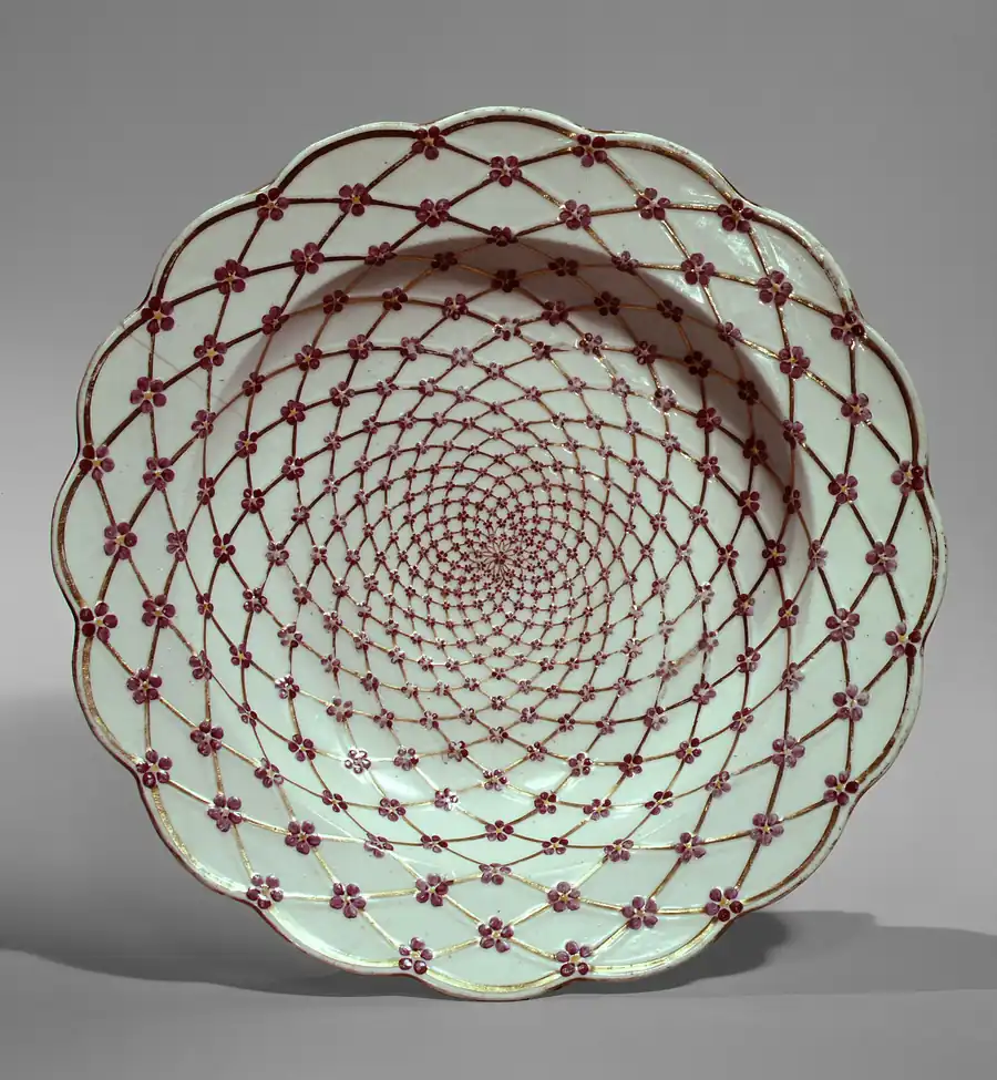 Plate from Empress Elizabeth’s Own Service, Imperial Porcelain Factory